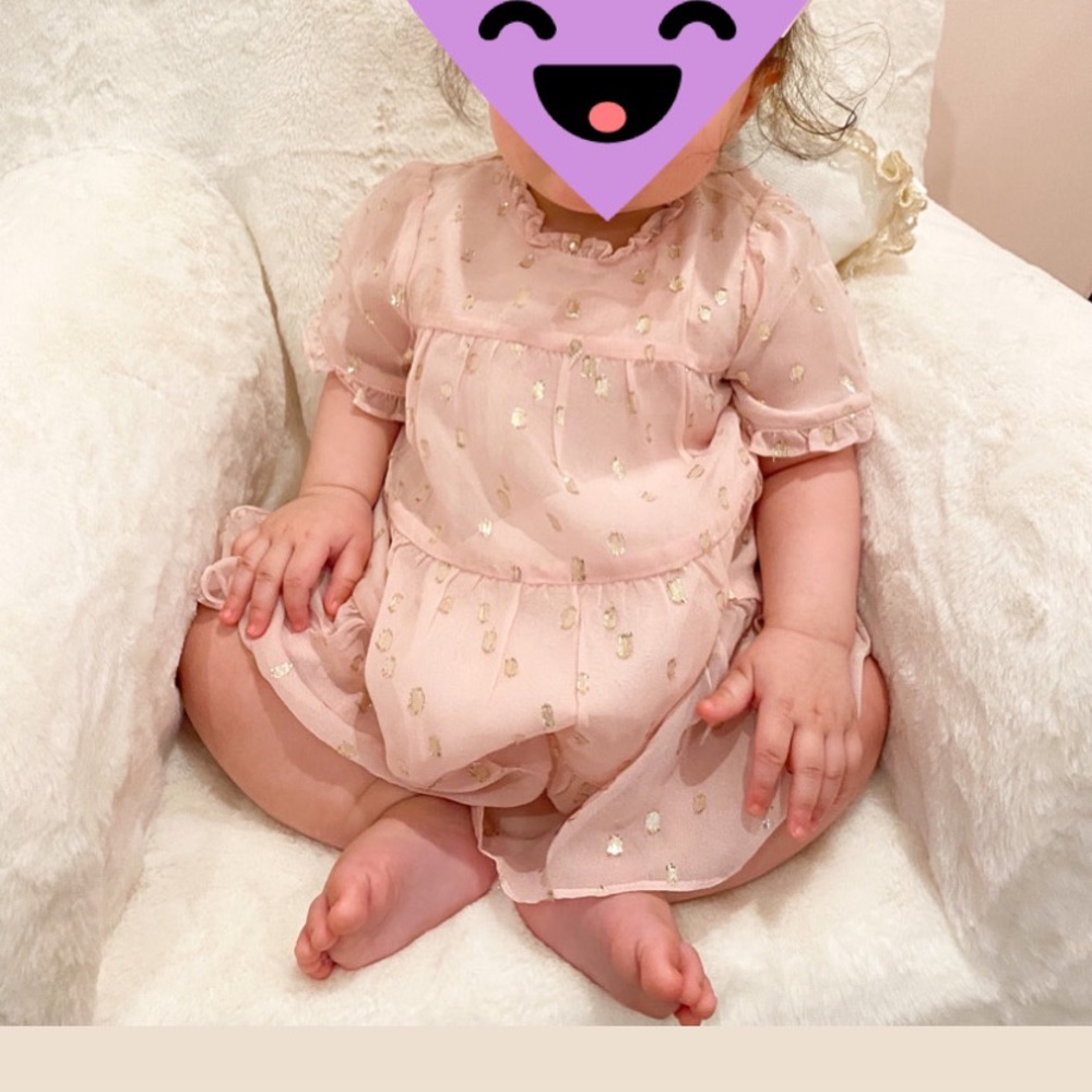 Pink swing dress